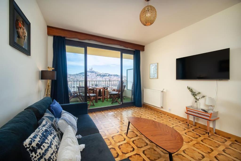 Terrace Apartment Old Port Exceptional View Марсель Экстерьер фото